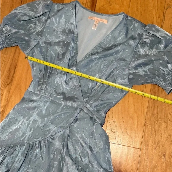 BHLDN Hutch Biscayne Ruffle Wrap Dress - Picture 4 of 13